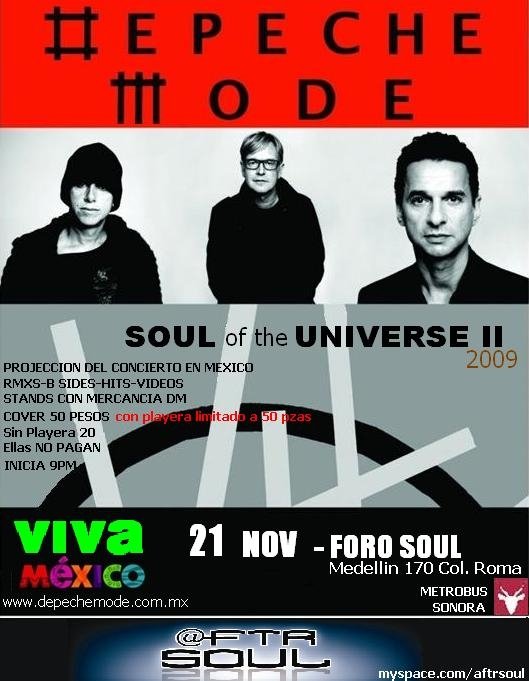 Depeche Mode en el Foro Soul