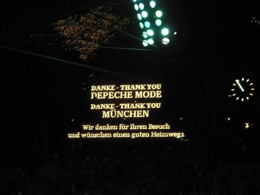 gracias Munich, gracias dM